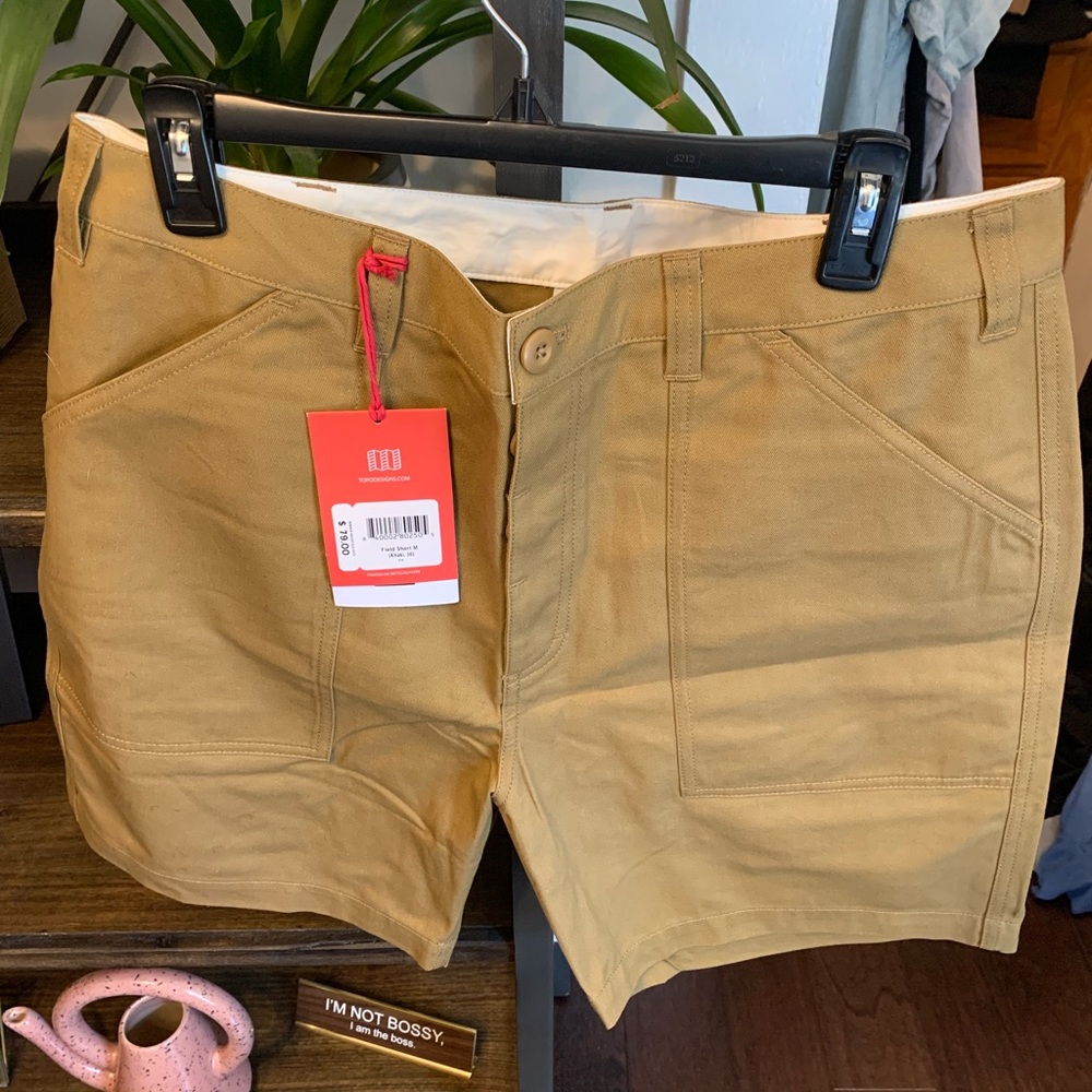 Topo Designs Field Short 36 New with Tags